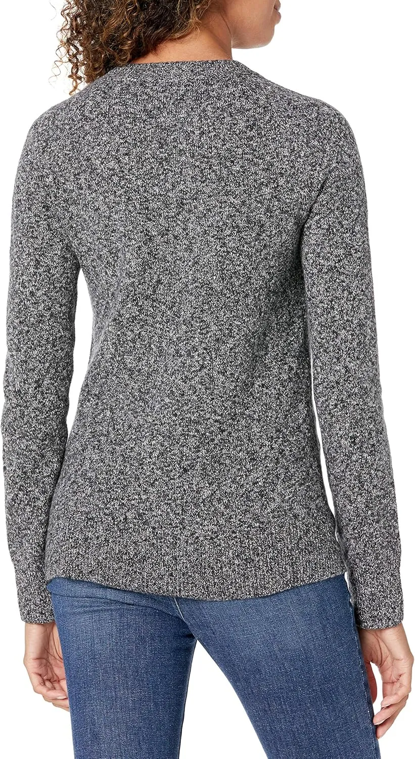 Amazon Essentials Women's Classic-Fit Soft Touch Long-Sleeve Crewneck Sweater