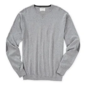 COTTON-CASHMERE CREW SWEATER