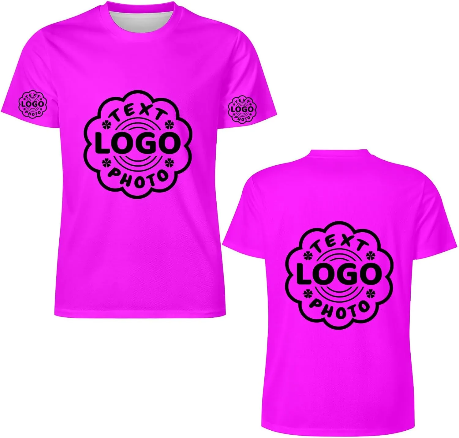 Custom T Shirts for Women with Your Text Photo Logo Personalized T Shirts Custom Shirt Design Your Own Custom Tee Shirt