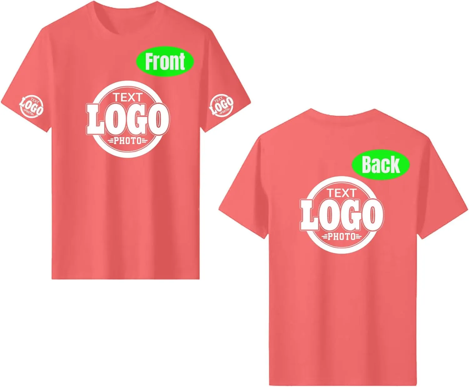 Custom T Shirts with Your Logo Text Photo Personalized T Shirts Custom Shirt Design Your Own Custom Tee Shirt