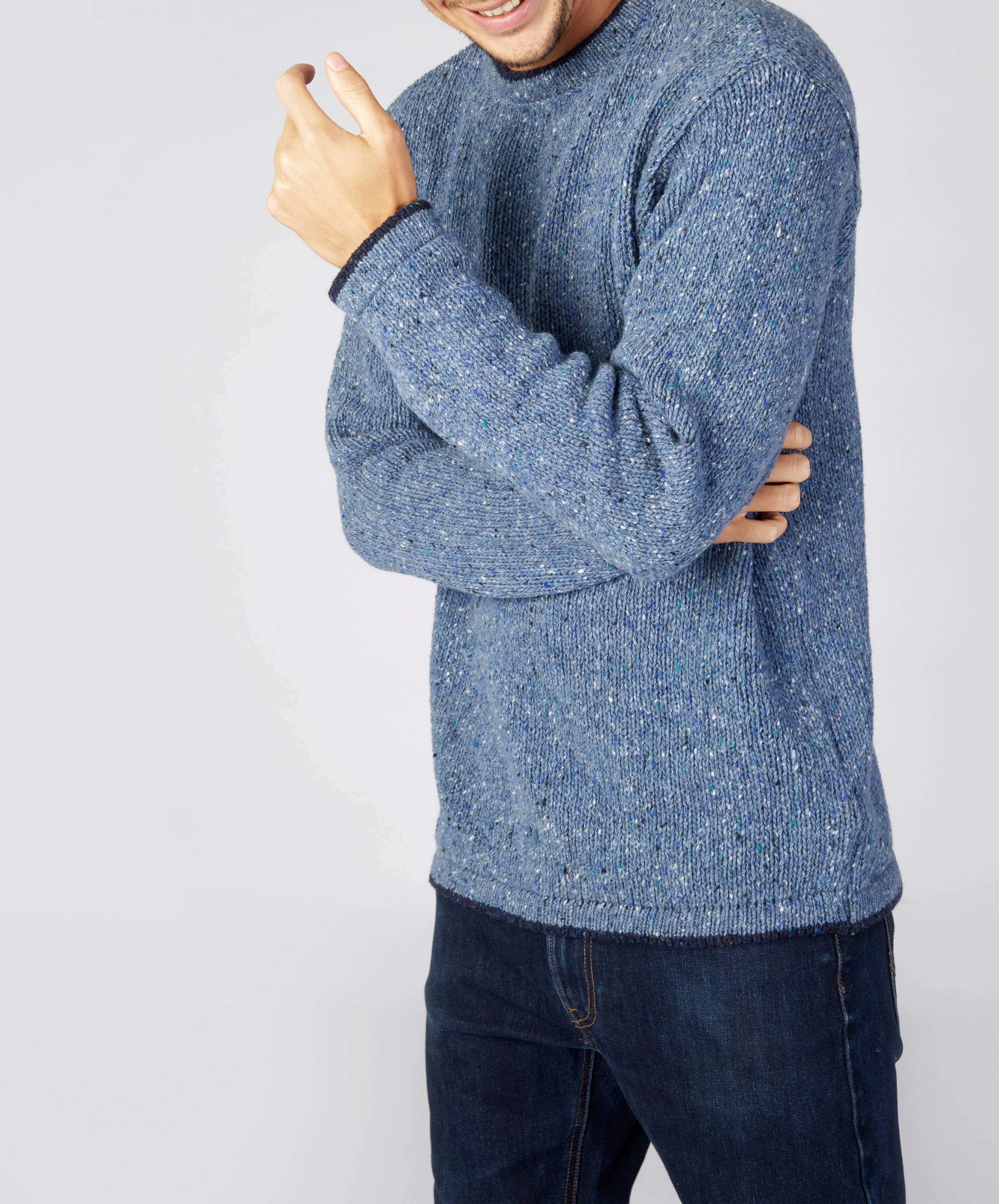 Roundstone Sweater Blue Ocean