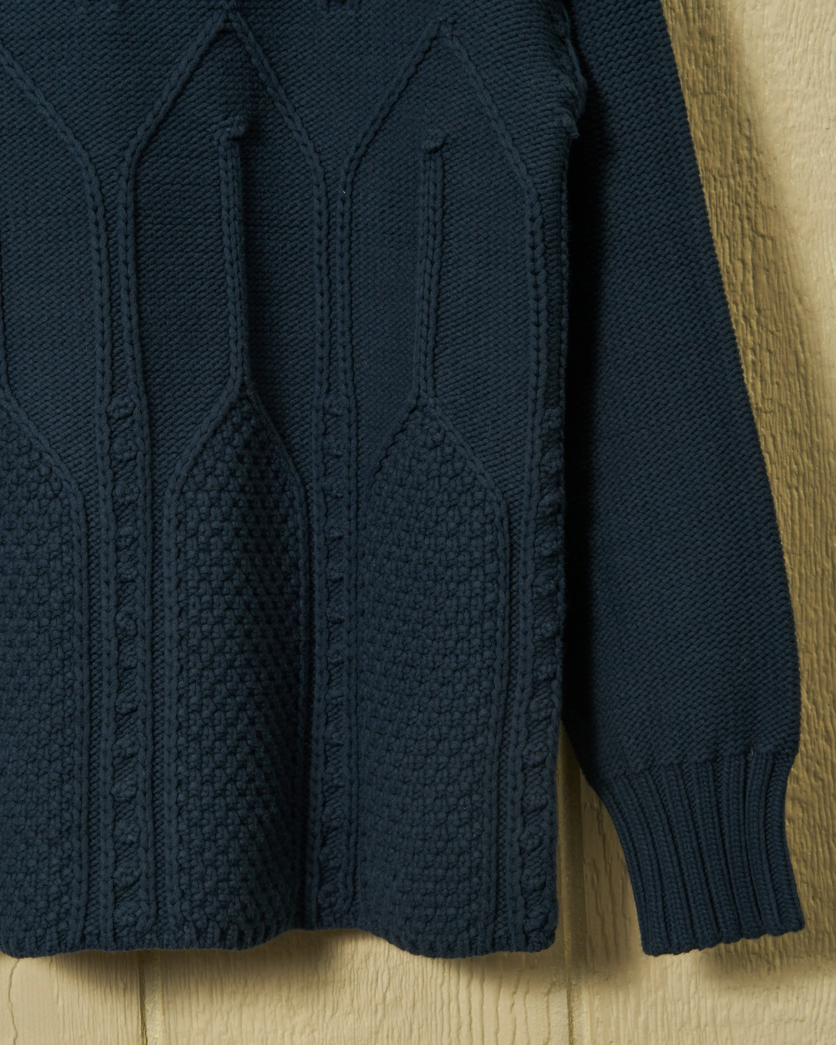 Shoreline Sweater in Navy