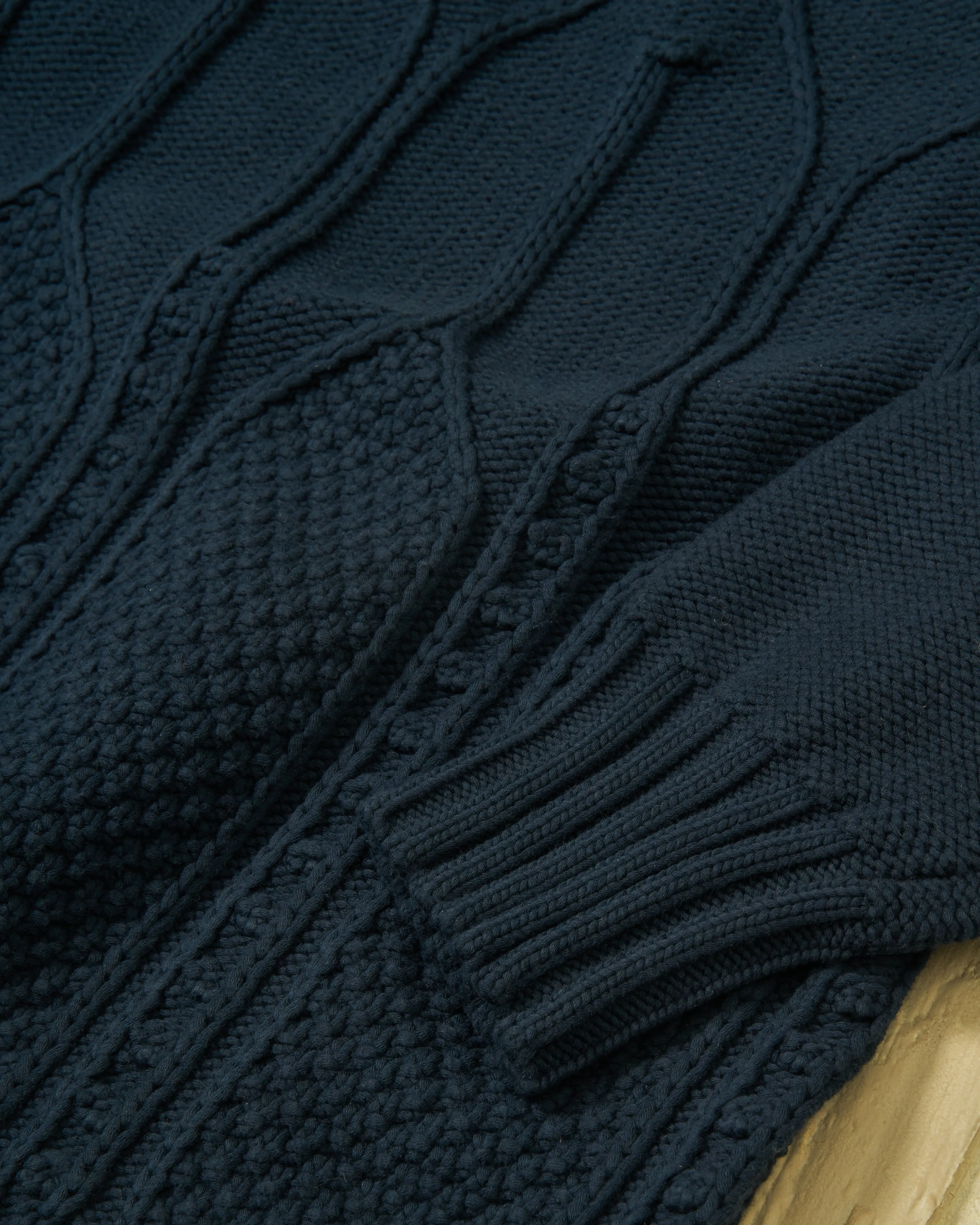 Shoreline Sweater in Navy