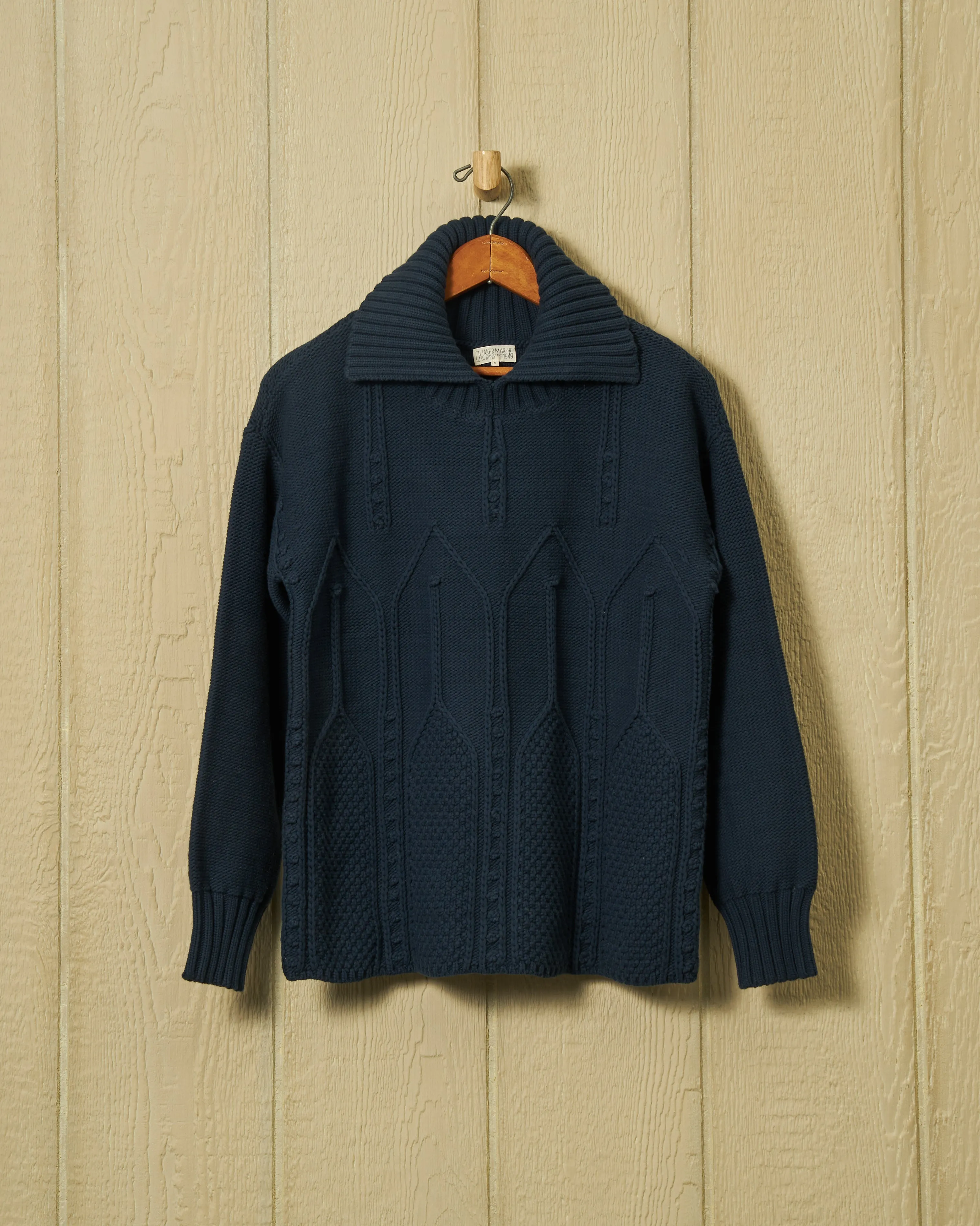Shoreline Sweater in Navy