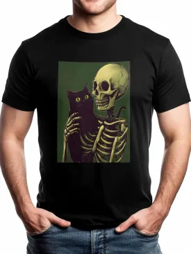 T Shirts for Men Women Boys Girls, Cartoon Graffiti Letter Short Sleeve Loose Fit Man Graphic Tshirt