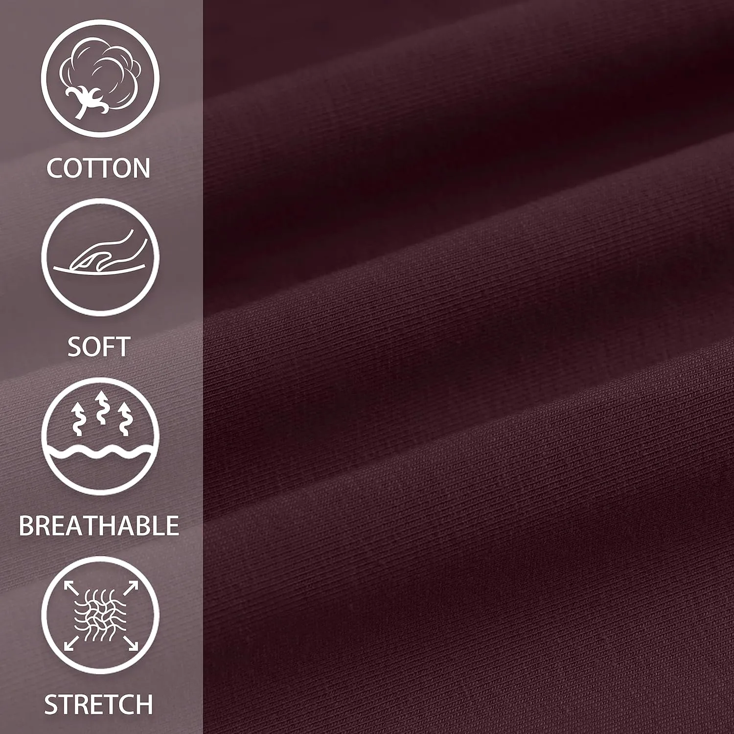 Viodia Women's Bermuda 10" Long Shorts with Pockets Cotton Sweat Shorts Jersey Knee Length Shorts for Summer