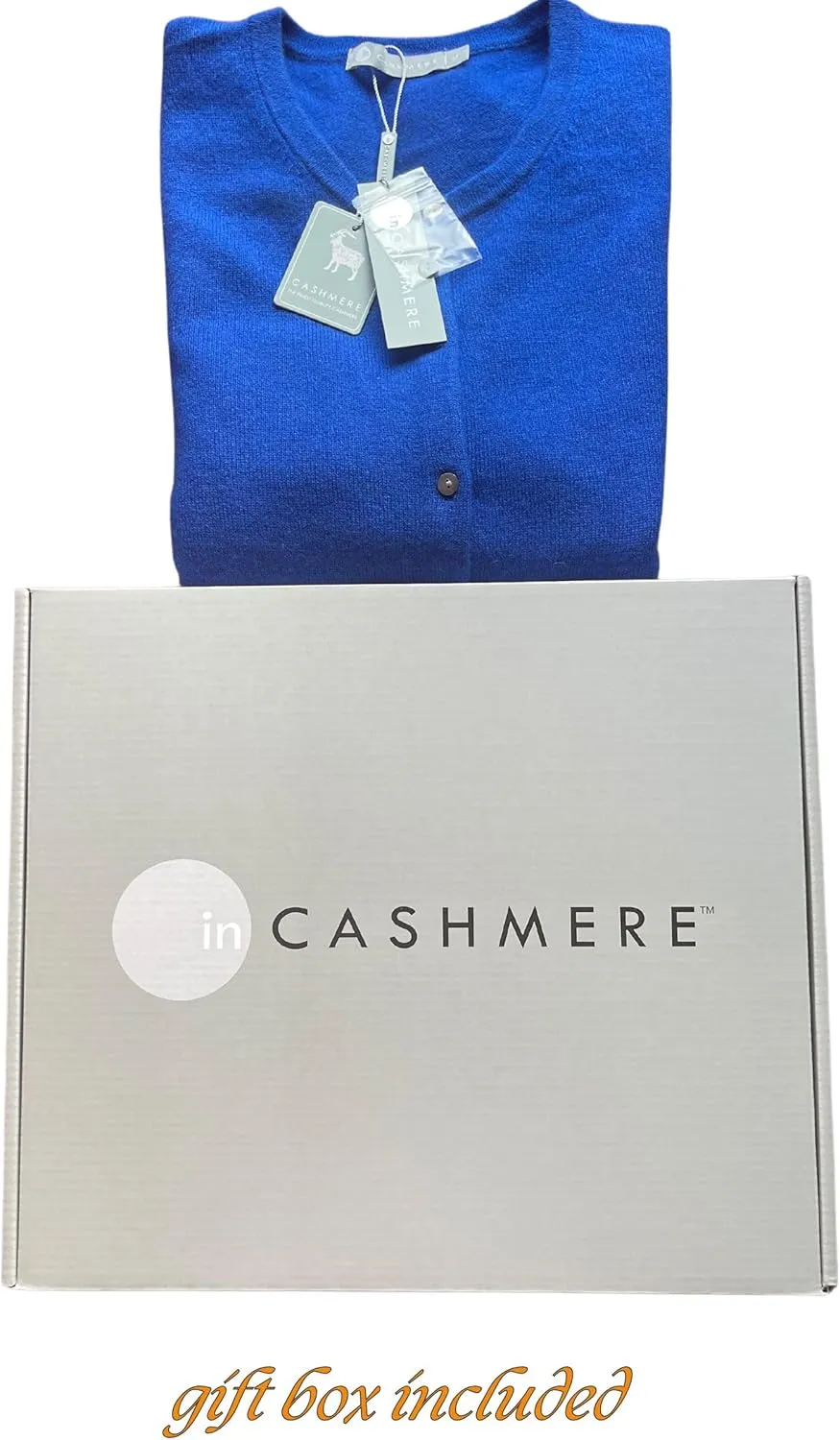 Women's 100% Cashmere Button Front Long Sleeve Cardigan Sweater. Comfort, Luxury, and Insulation, Soft Silky Texture