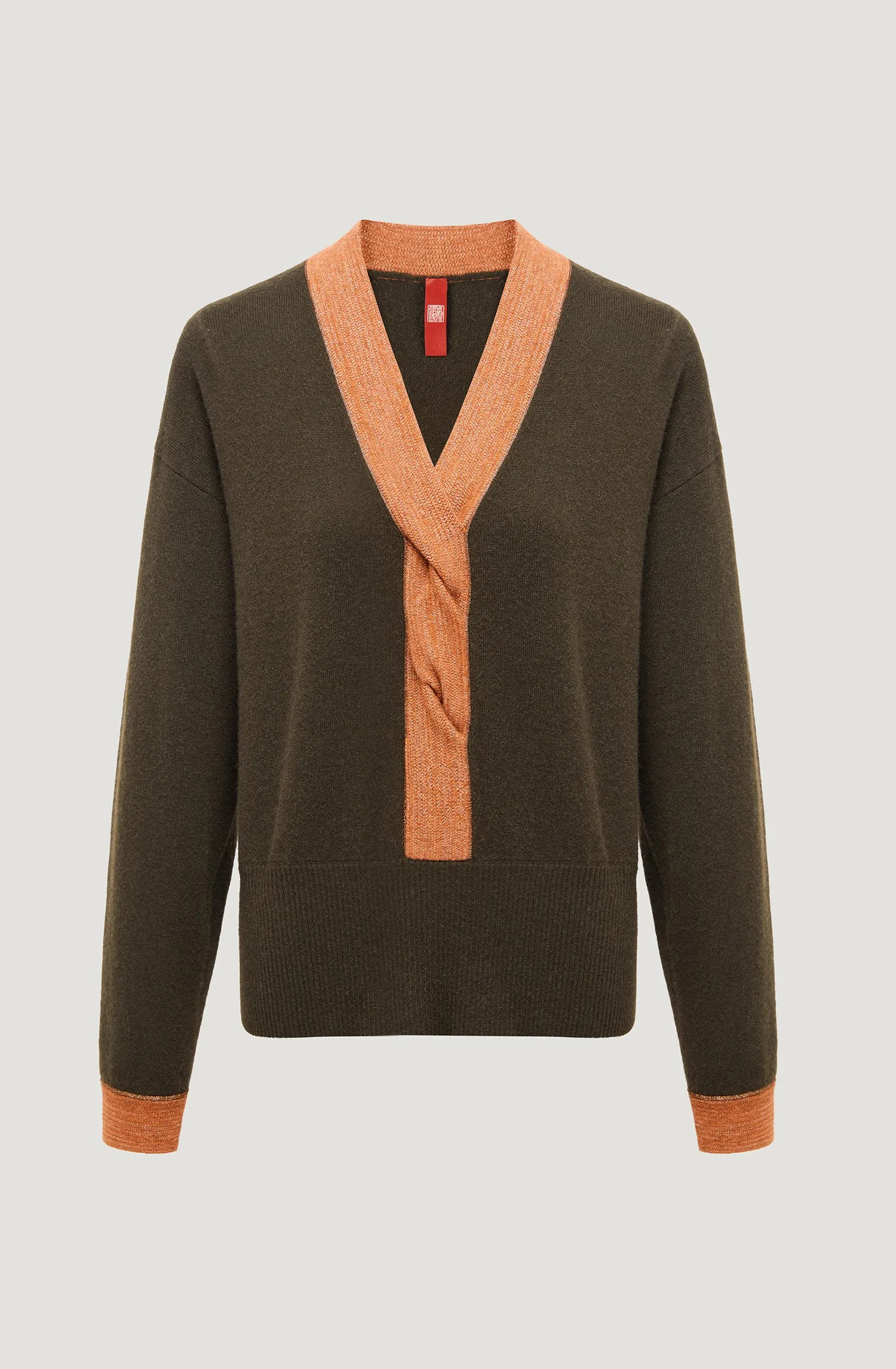 YAYING V-neck Cashmere Sweater