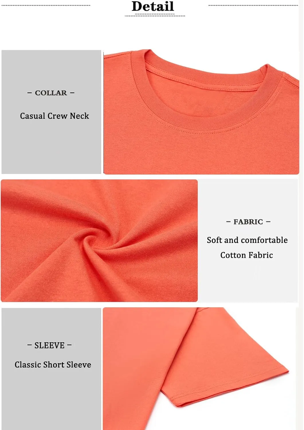 ZUEVI Men's Cotton T-Shirts Fashion Short Sleeve Oversized T Shirts Loose Fit Crew Neck Basic Tees Tops Hip Hop Streetwear